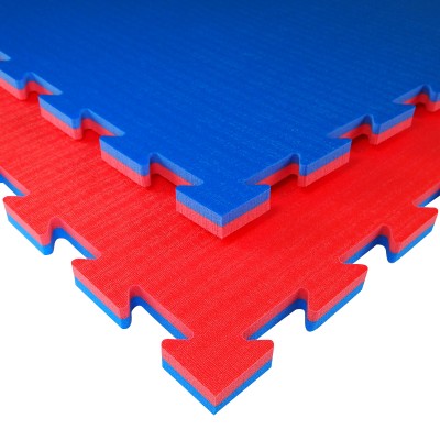 TATAMIX tapis à enfiler - 2 cm d'épaisseur (rouge-bleu)