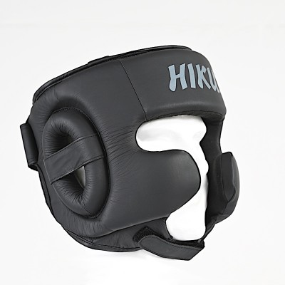 HIKU Kopfschutz Leder (schwarz)