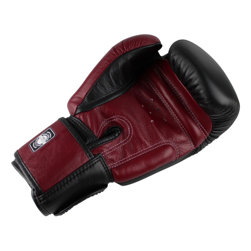 TWINS SPECIAL - gants de boxe BGVL 3 (noir/vin rouge)