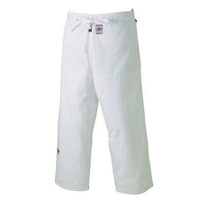 MIZUNO Yusho Best 2 - pantalon de judo (IJF approved - blanc)