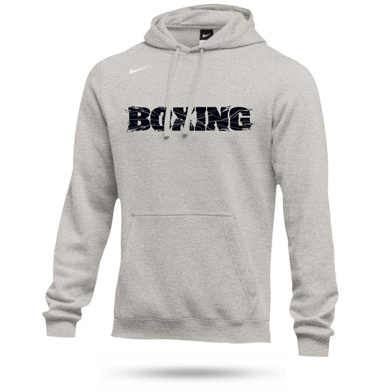NIKE Boxing Training Hoody ( noir / gris )