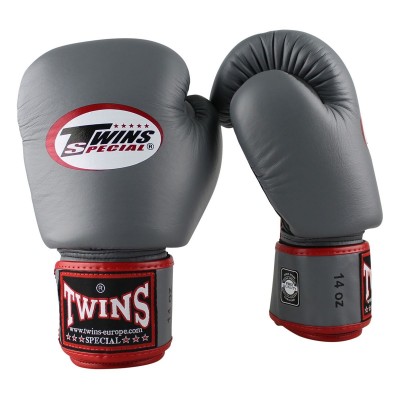 TWINS SPECIAL Boxhandschuhe BGVL 3 AIR (grau/schwarz)