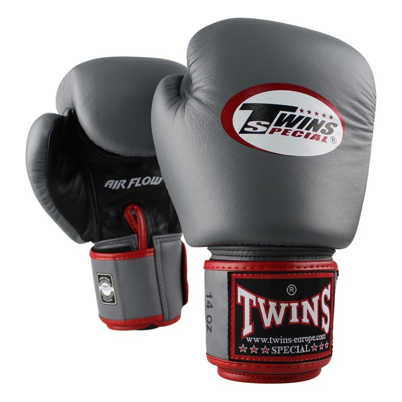 TWINS SPECIAL Boxhandschuhe BGVL 3 AIR (grau/schwarz)