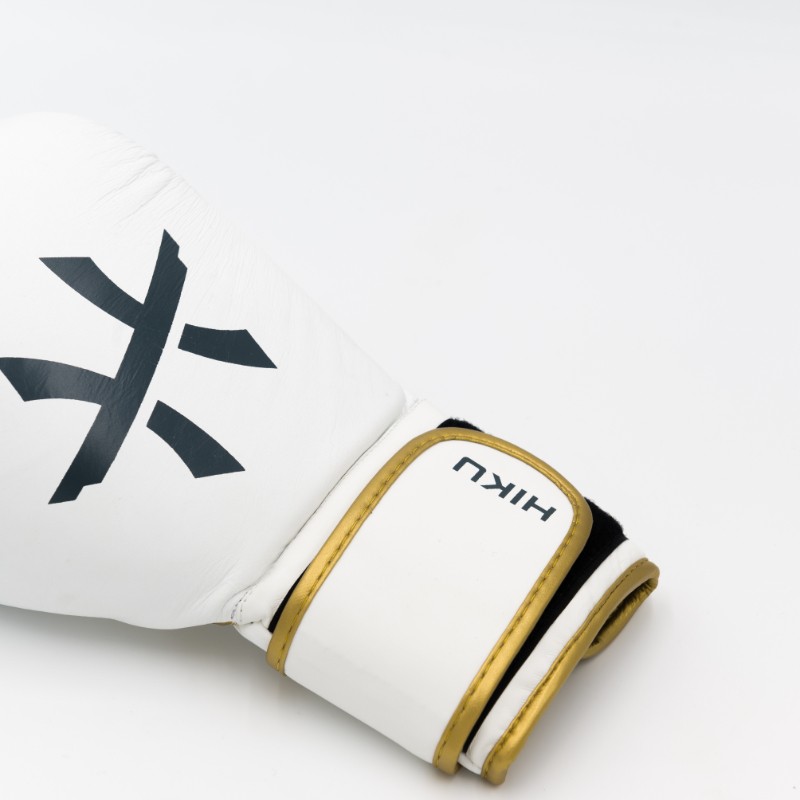 HIKU Tornado - Boxhandschuhe (Leder - weiss)