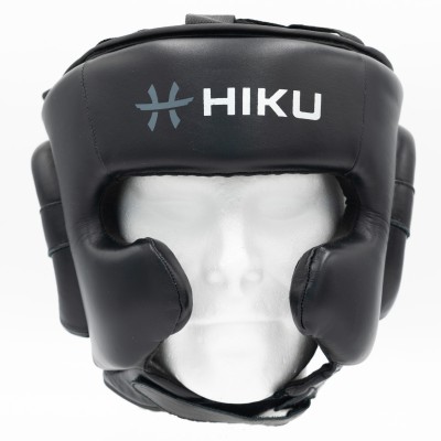 HIKU - Casque de protection en cuir (noir)