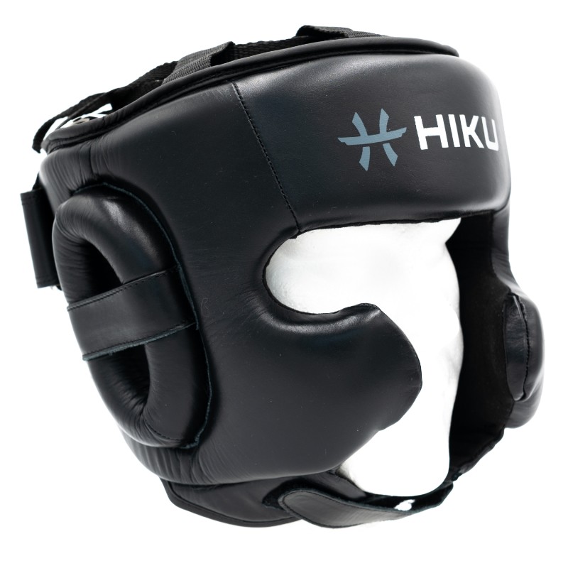 HIKU Kopfschutz Leder (schwarz)