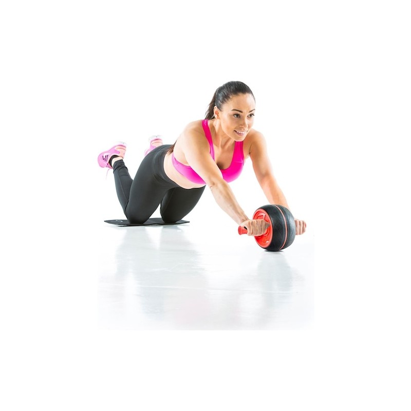 WACOKU Trainingsroller für Bauchmuskeln (push up double wheel)