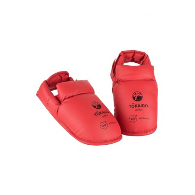 TOKAIDO - Protège-pieds Karaté (rouge)