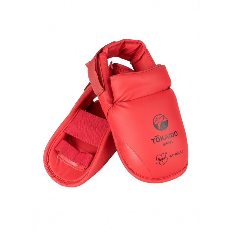 TOKAIDO - Protège-pieds Karaté (rouge)