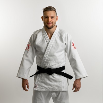 FIGHTING FILMS Superstar 750 «Swiss Edition» - veste de judo (blanche)
