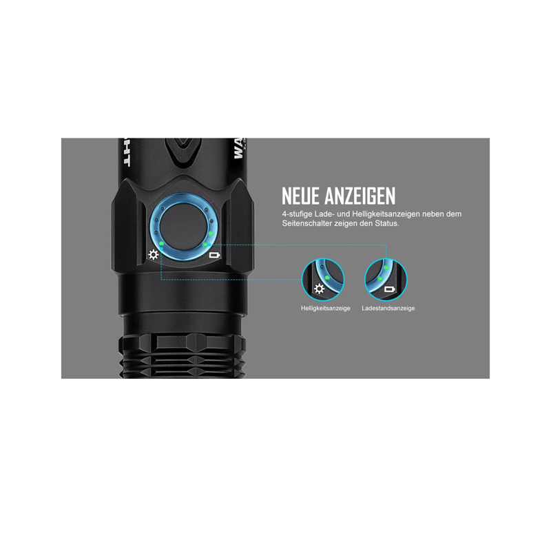 OLIGHT «Warrior 3S» Taschenlampe - Schwarz (2'300 Lumen) OLIGHT «Warrior 3S» Taschenlampe - Schwarz (2'300 Lumen)