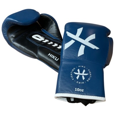 HIKU Pro - gants de boxe (bleu)