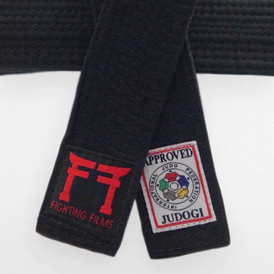 FIGHTING FILMS ceinture (IJF approved, noir)