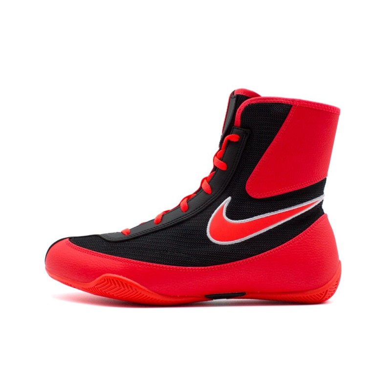 NIKE Machomai 2 - chaussures de boxe (rouge/noir)