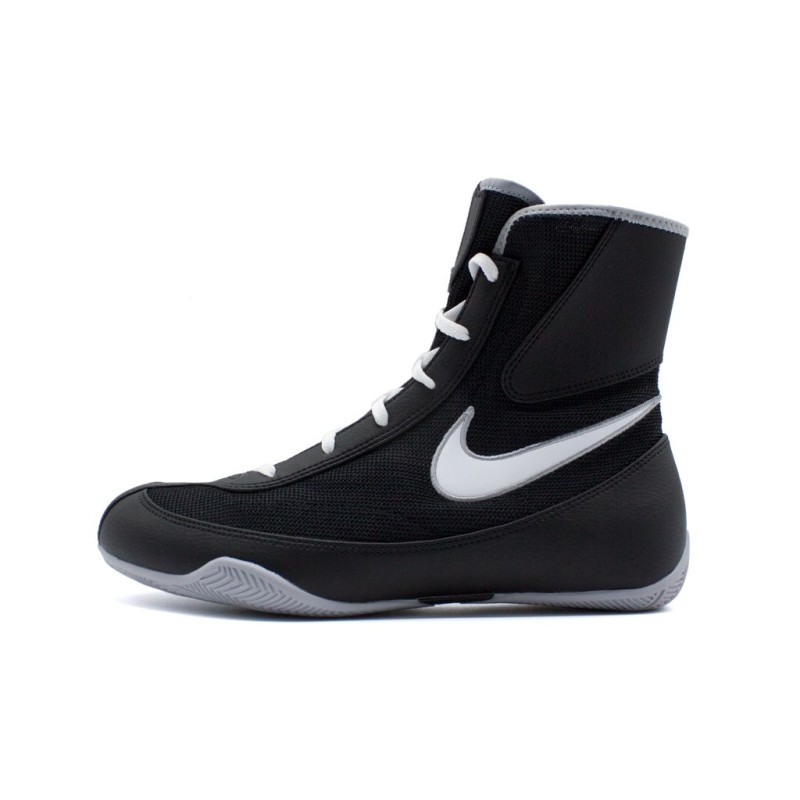 NIKE Machomai 2 - chaussures de boxe (noir/blanc/gris)