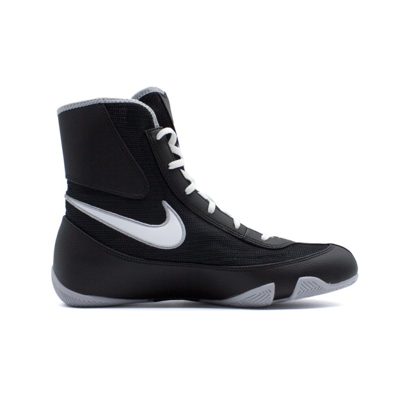 NIKE Machomai 2 - chaussures de boxe (noir/blanc/gris)