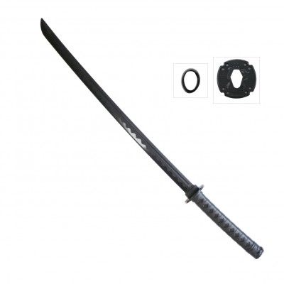 Katana épée plastique (noir)