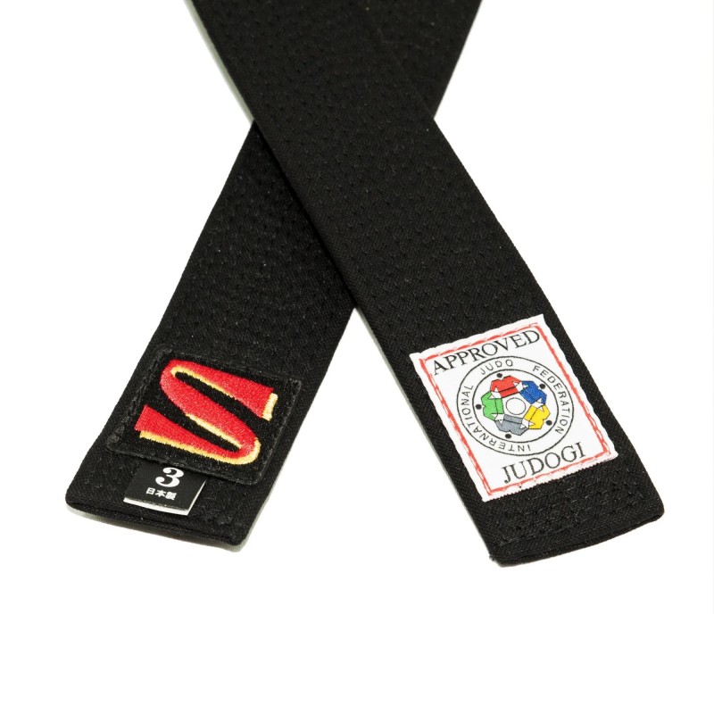 KUSAKURA Gürtel (schwarz - IJF approved)