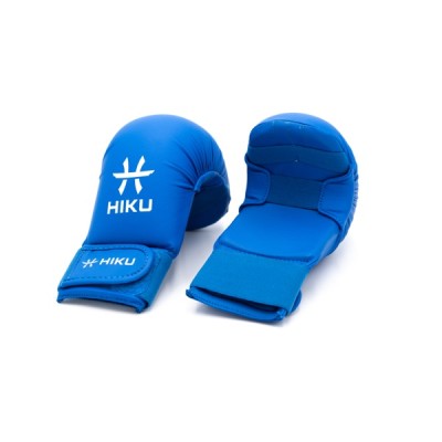HIKU Protège-mains karaté (bleu)