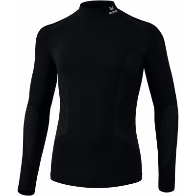 ERIMA Athletic T-Shirt manches longues - Turtleneck (noir)