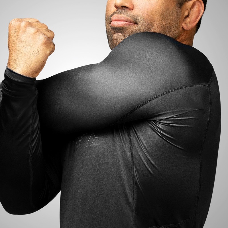 HAYABUSA Geo - Rashguard (manches longues, gris) HAYABUSA Geo - Rashguard (manches longues, gris)