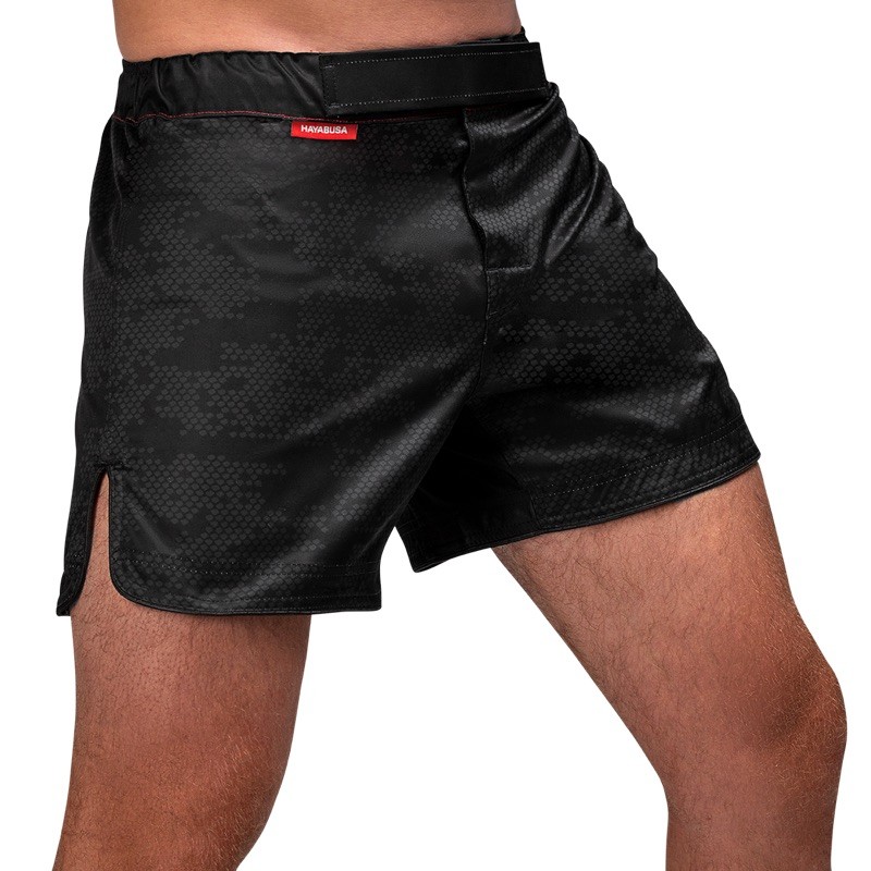 HAYABUSA Hex - Fight Short (court, noir)
