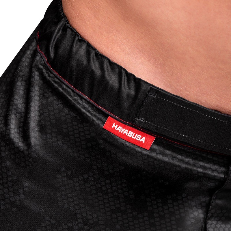 HAYABUSA Hex - Fight Short (court, noir)