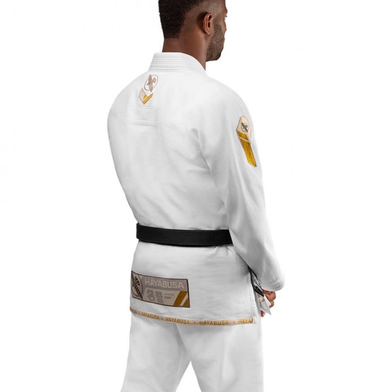 Hayabusa Ascend Lightweight BJJ kimono (blanc)