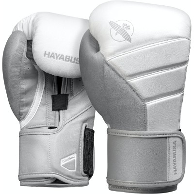 HAYABUSA T3 - gants de boxe (blanc/gris)