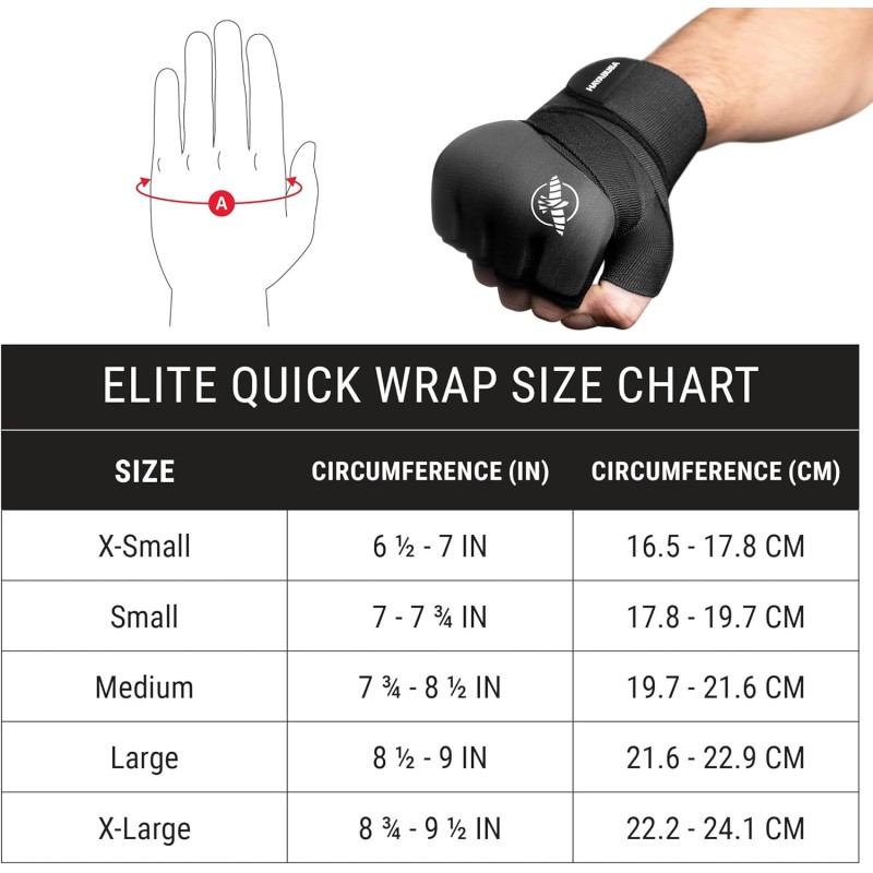 HAYABUSA Elite Quick Wraps - Bandagen