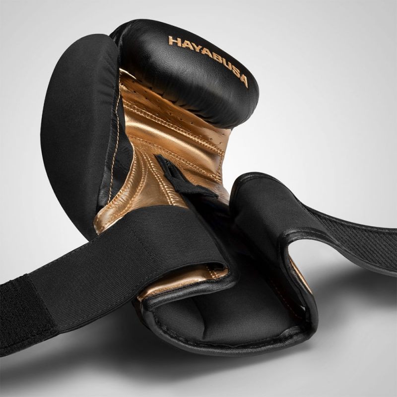 HAYABUSA T3 - gants de boxe (noir/or) HAYABUSA T3 - gants de boxe (noir/or)
