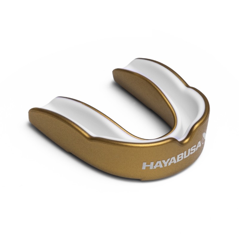 HAYABUSA Combat Zahnschutz (gold/weiss)