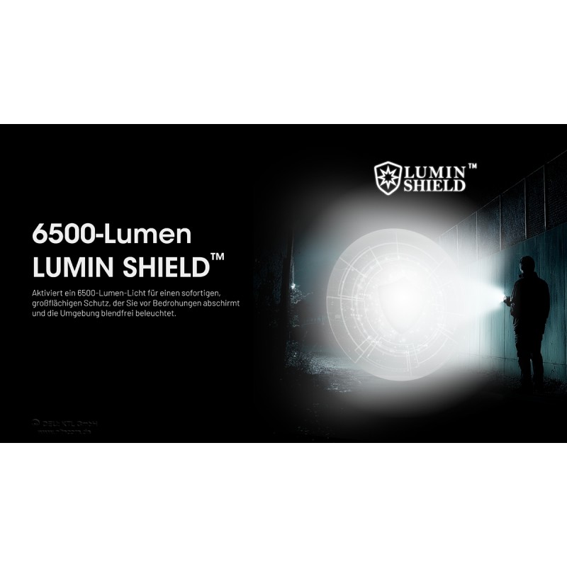 NiteCore EDC29  Taschenlampe - Schwarz (6'500 Lumen)