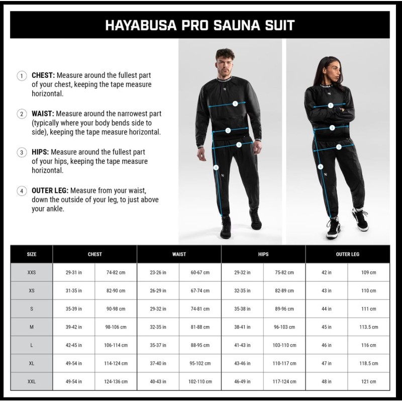 HAYABUSA Pro Schwitz-Anzug HAYABUSA Pro Schwitz-Anzug