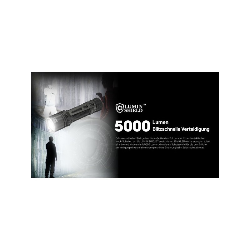 NiteCore EDC35 Taschenlampe - Schwarz (5'000 Lumen) NiteCore EDC35 Taschenlampe - Schwarz (5'000 Lumen)