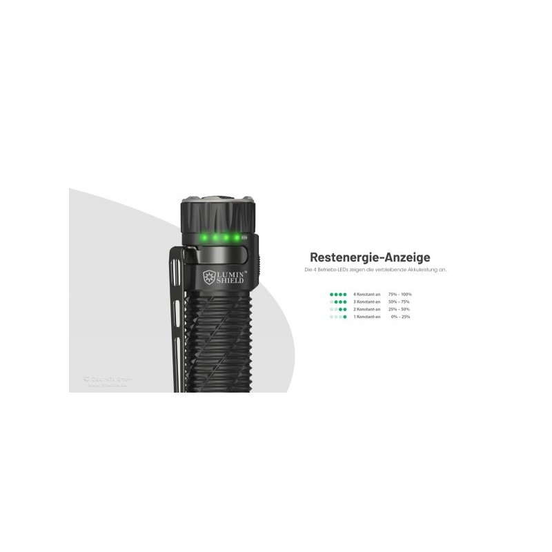 NiteCore EDC35 Taschenlampe - Schwarz (5'000 Lumen) NiteCore EDC35 Taschenlampe - Schwarz (5'000 Lumen)