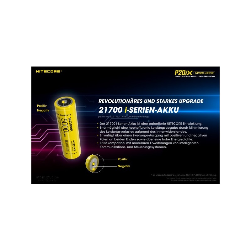 NiteCore P20iX Taschenlampe - Xtreme Performance (4'000 Lumen) NiteCore P20iX Taschenlampe - Xtreme Performance (4'000 Lumen)