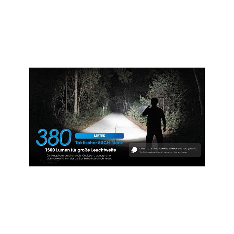 NiteCore EDC31 Taschenlampe - Schwarz (3'500 Lumen) NiteCore EDC31 Taschenlampe - Schwarz (3'500 Lumen)