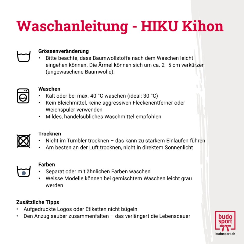 HIKU Kihon - Kimono de Karaté HIKU Kihon - Kimono de Karaté