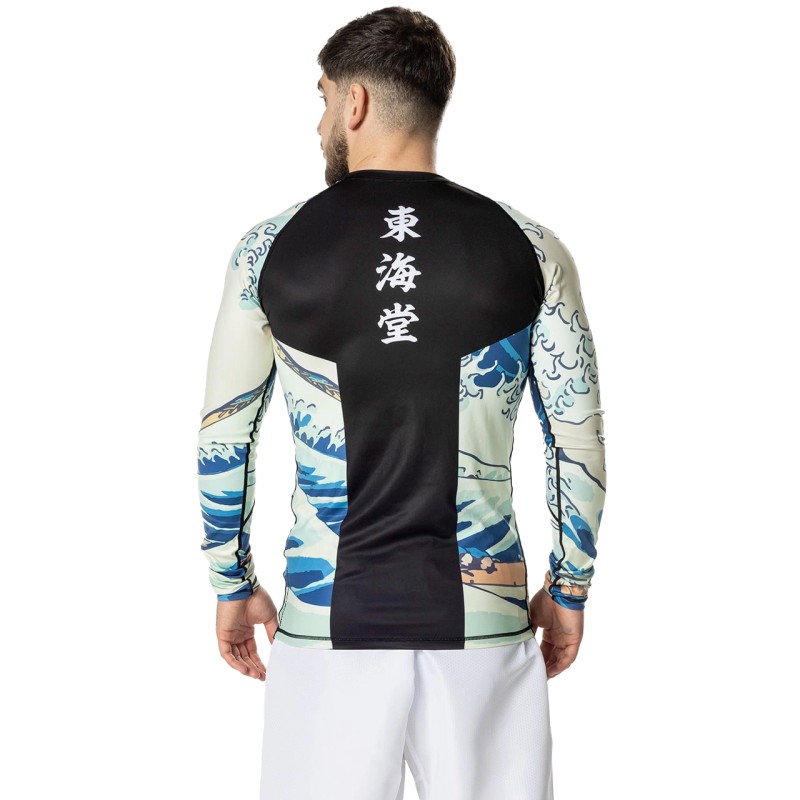 TOKAIDO Tsunami Rash Guard (schwarz) - Langarm