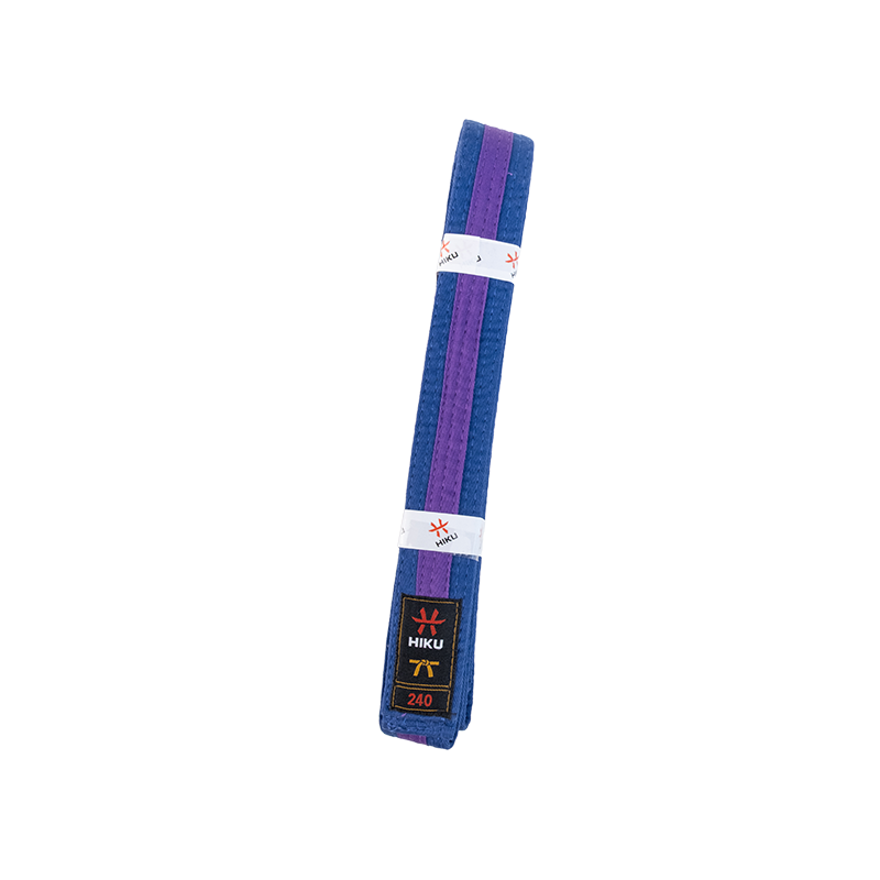 HIKU - Ceinture de Budo (bleu-violet)