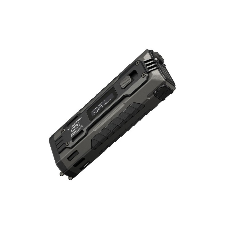 NiteCore EDC37 Taschenlampe - Schwarz (8'000 Lumen) NiteCore EDC37 Taschenlampe - Schwarz (8'000 Lumen)