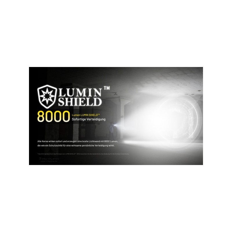 NiteCore EDC37 Taschenlampe - Schwarz (8'000 Lumen) NiteCore EDC37 Taschenlampe - Schwarz (8'000 Lumen)