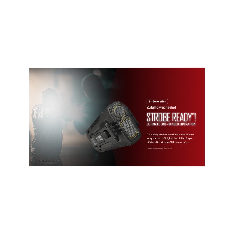 NiteCore EDC37 Taschenlampe - Schwarz (8'000 Lumen) NiteCore EDC37 Taschenlampe - Schwarz (8'000 Lumen)