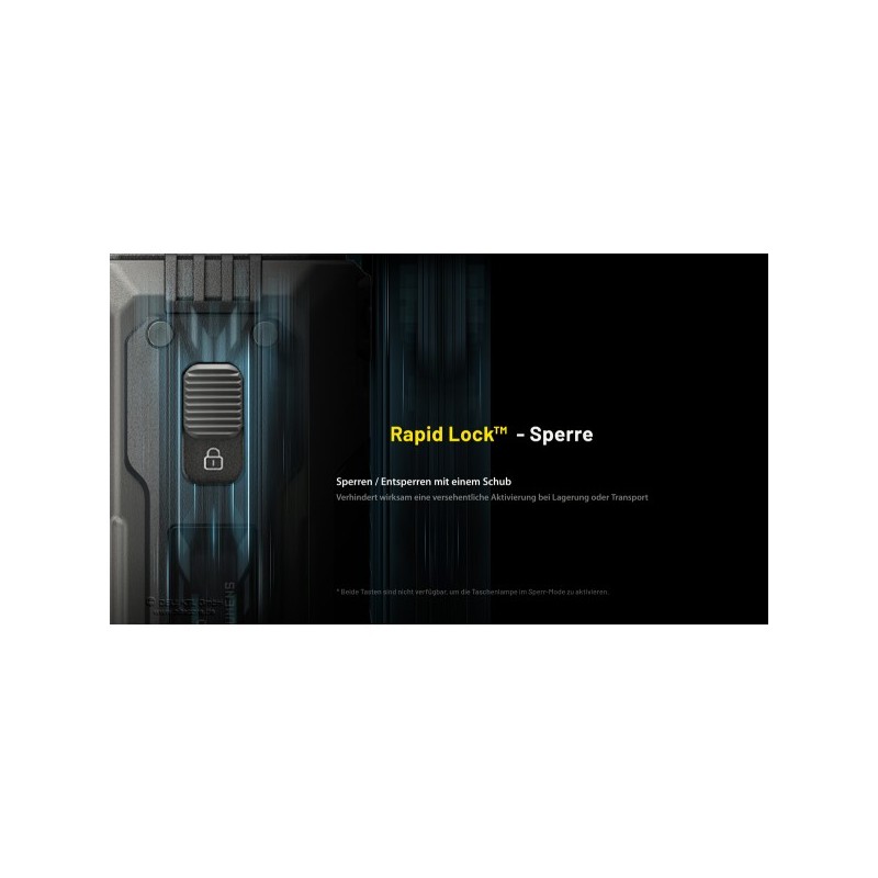 NiteCore EDC37 Taschenlampe - Schwarz (8'000 Lumen) NiteCore EDC37 Taschenlampe - Schwarz (8'000 Lumen)