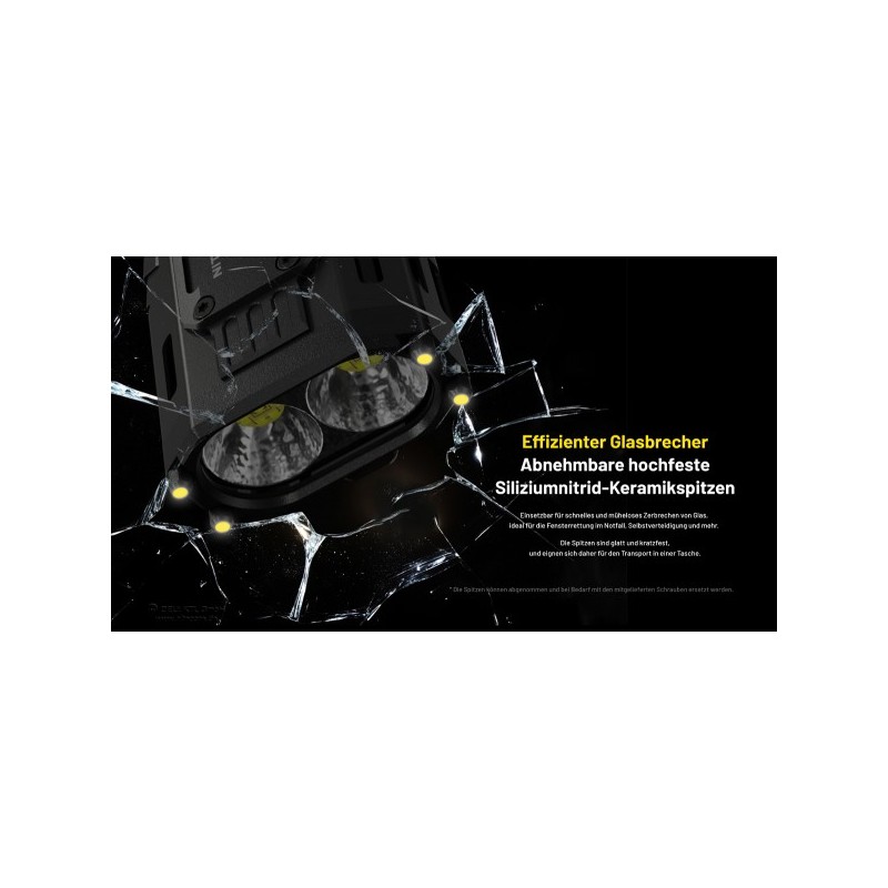 NiteCore EDC37 Taschenlampe - Schwarz (8'000 Lumen) NiteCore EDC37 Taschenlampe - Schwarz (8'000 Lumen)