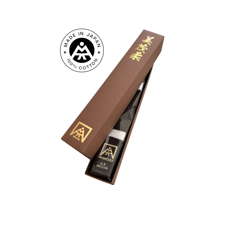 MIMOJU Gold Label – Schwarzer Gürtel für Judo und Karate