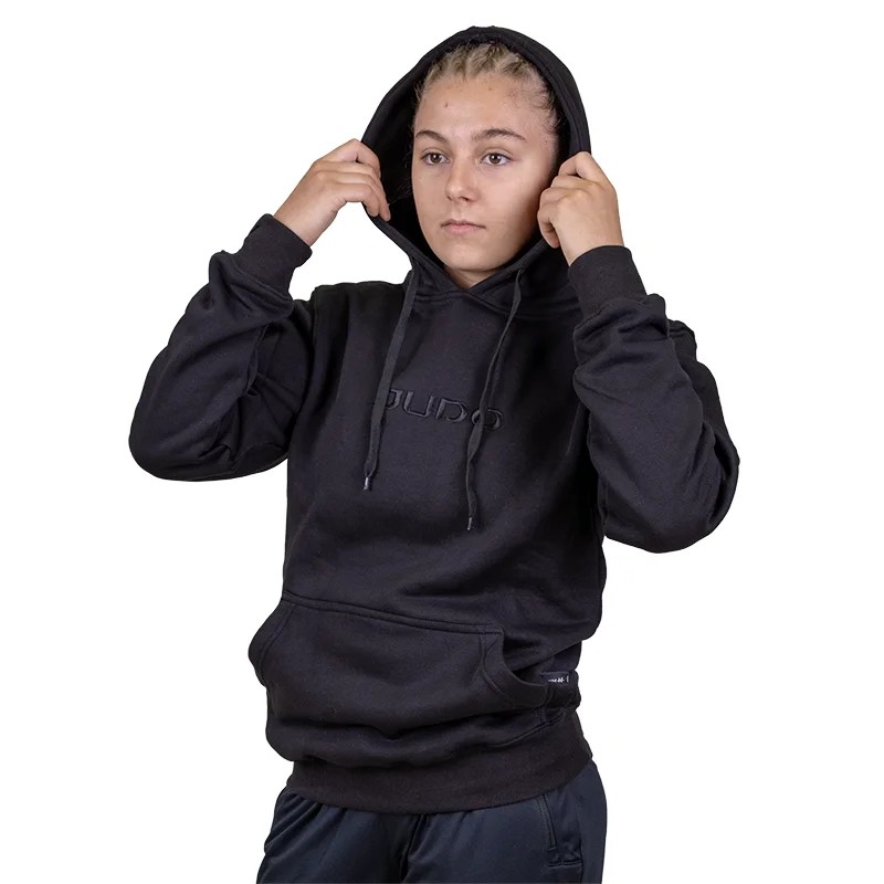 HIKU Hoody Judo Kuro (schwarz)
