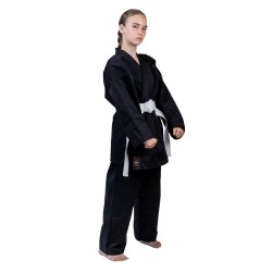 HIKU Kihon - Kimono de Karaté (noir)