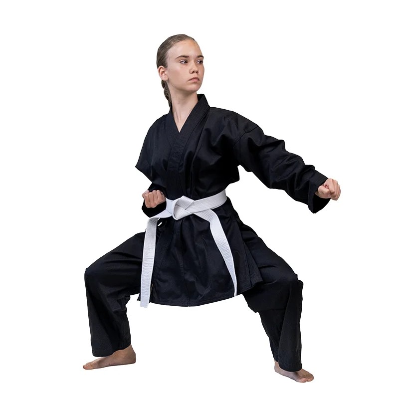 HIKU Kihon Karate-Anzug (schwarz) HIKU Kihon Karate-Anzug (schwarz)